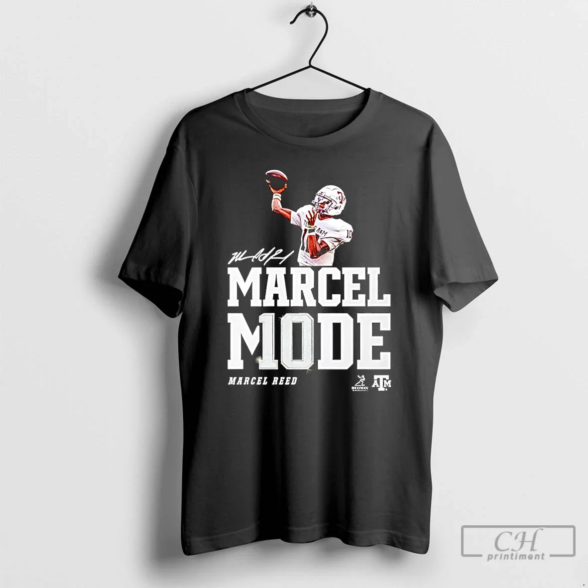 Classic Marcel Reed Texas Am Football Ncaa Heisman Stance Signature T-Shirts, Hoodie, Sweatshirt - T-Shirt, Sweatshirt, Hoodie