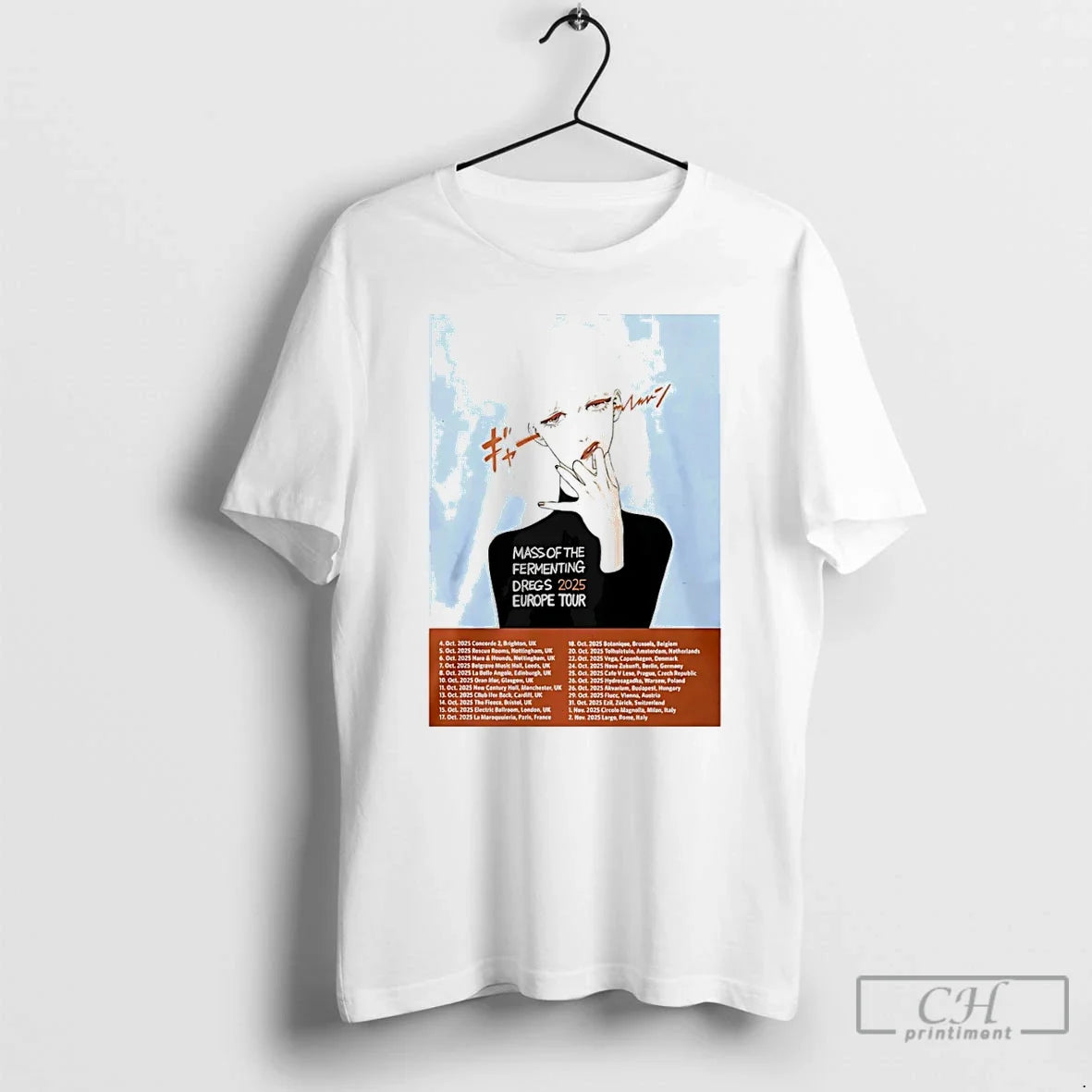 Classic Mass Fermenting Dregs 2025 Europe Tour T-Shirts, Hoodie, Sweatshirt - T-Shirt, Sweatshirt, Hoodie