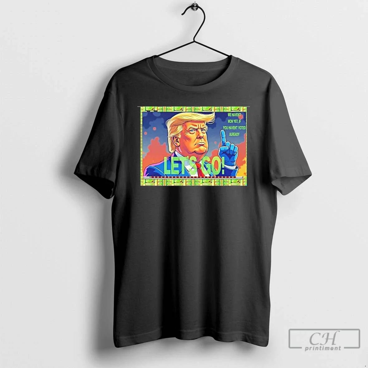 Classic Mega Man Trump We Havent Won Yet If You Havent Voted Already T-Shirts, Hoodie, Sweatshirt - T-Shirt, Sweatshirt, Hoodie