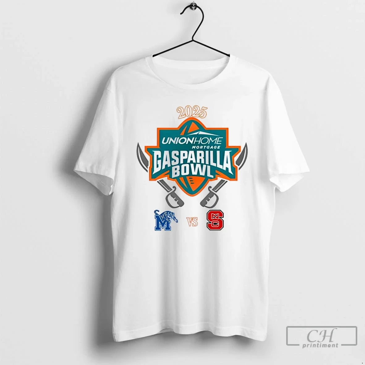 Classic Memphis Tigers Vs Nc State Wolfpack 2025 Gasparilla Bowl T-Shirts, Hoodie, Sweatshirt - T-Shirt, Sweatshirt, Hoodie