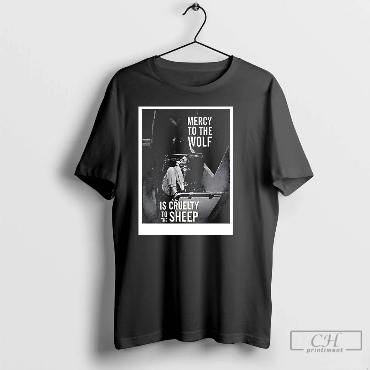 Classic Mercy Wolf Is Cruelty Sheep Iryna Zarutska T-Shirts, Hoodie, Sweatshirt - T-Shirt, Sweatshirt, Hoodie
