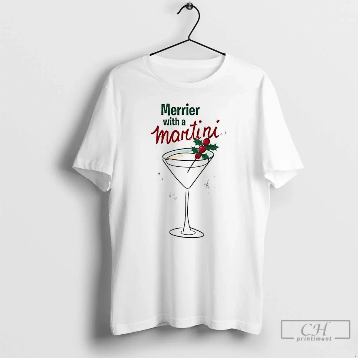 Classic Merrier Martini T-Shirts, Hoodie, Sweatshirt - T-Shirt, Sweatshirt, Hoodie