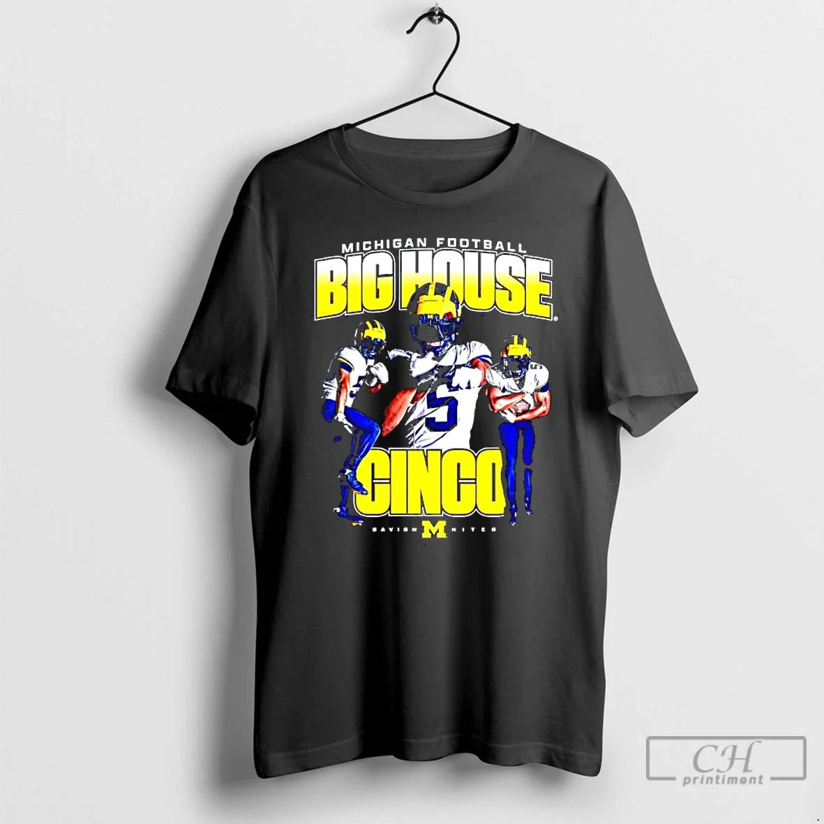 Classic Michigan Football Michigan Savion Hiter Big House Cinco T-Shirts, Hoodie, Sweatshirt - T-Shirt, Sweatshirt, Hoodie