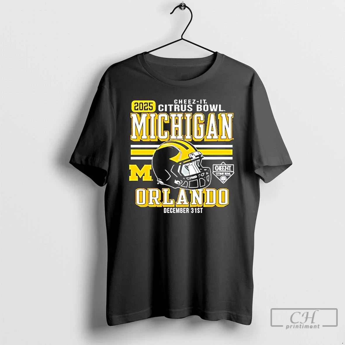 Classic Michigan Wolverines Football Cheez Citrus Bowl Helmet December 31st T-Shirts, Hoodie, Sweatshirt - T-Shirt, Sweatshirt, Hoodie