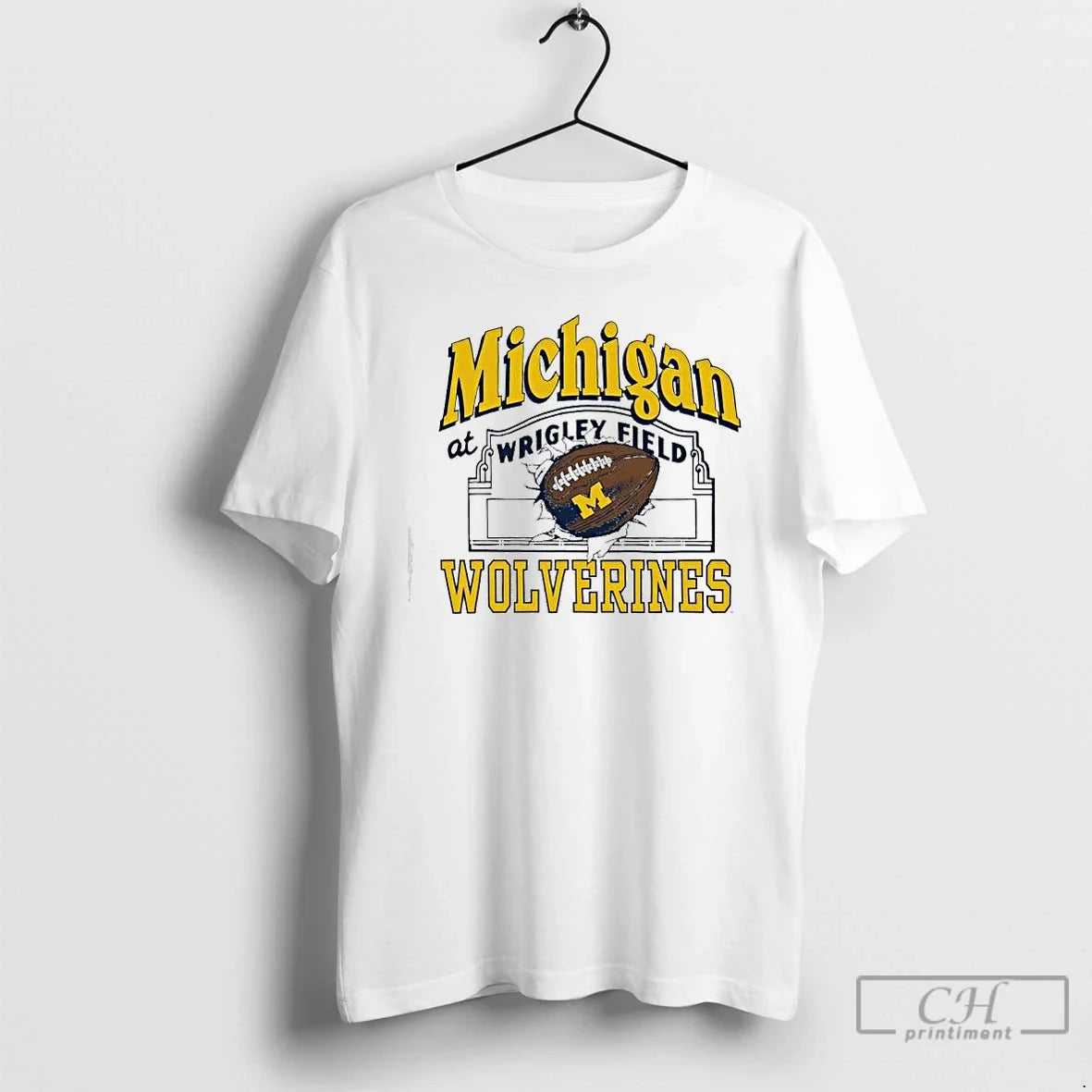 Classic Michigan Wolverines Football Wrigley Field Game T-Shirts, Hoodie, Sweatshirt - T-Shirt, Sweatshirt, Hoodie
