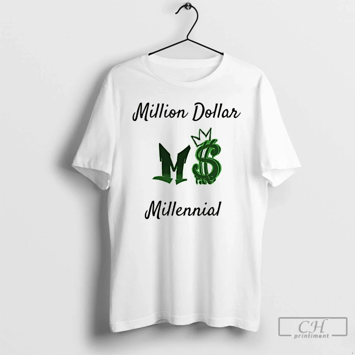 Classic Million Dollar Millennial Mm Logo T-Shirts, Hoodie, Sweatshirt - T-Shirt, Sweatshirt, Hoodie