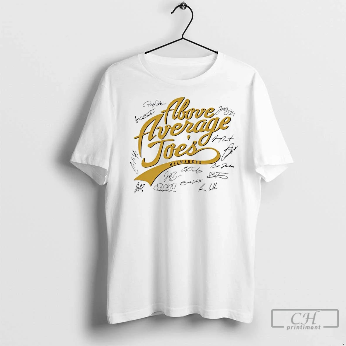 Classic Milwaukee Baseball Above Average Joes Players Signatures T-Shirts, Hoodie, Sweatshirt - T-Shirt, Sweatshirt, Hoodie