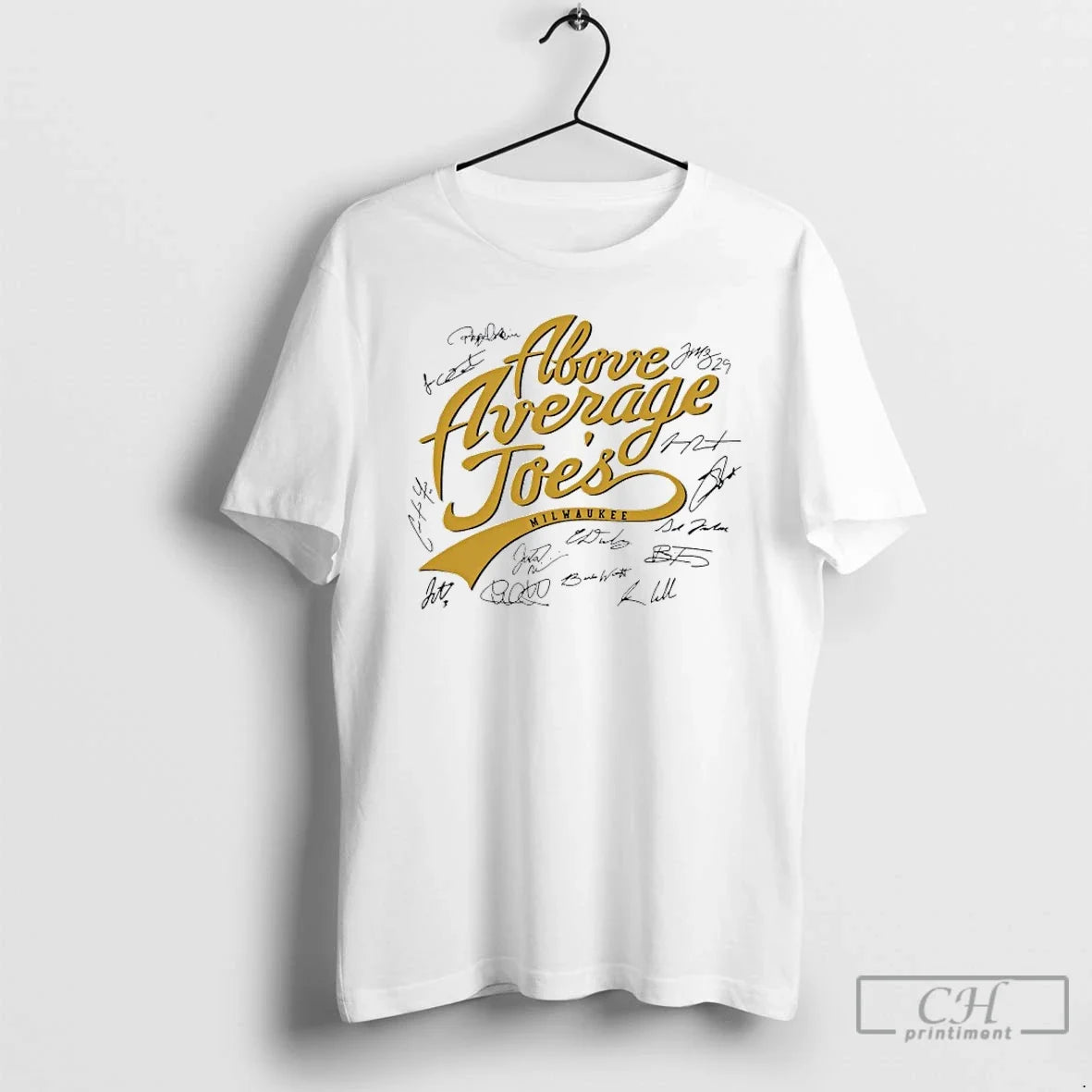 Classic Milwaukee Baseball Above Average Joes Players Signatures T-Shirts, Hoodie, Sweatshirt - T-Shirt, Sweatshirt, Hoodie