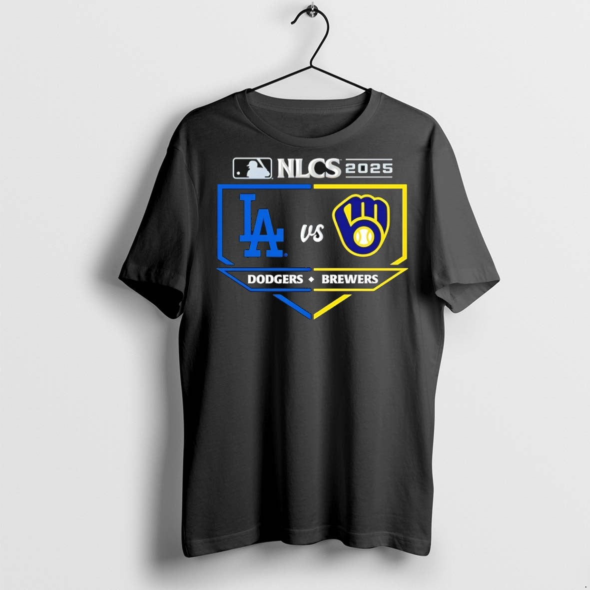 Classic Milwaukee Brewers Vs Los Angeles Dodgers 2025 Nlcs Matchup T-Shirts, Hoodie, Sweatshirt - T-Shirt, Sweatshirt, Hoodie