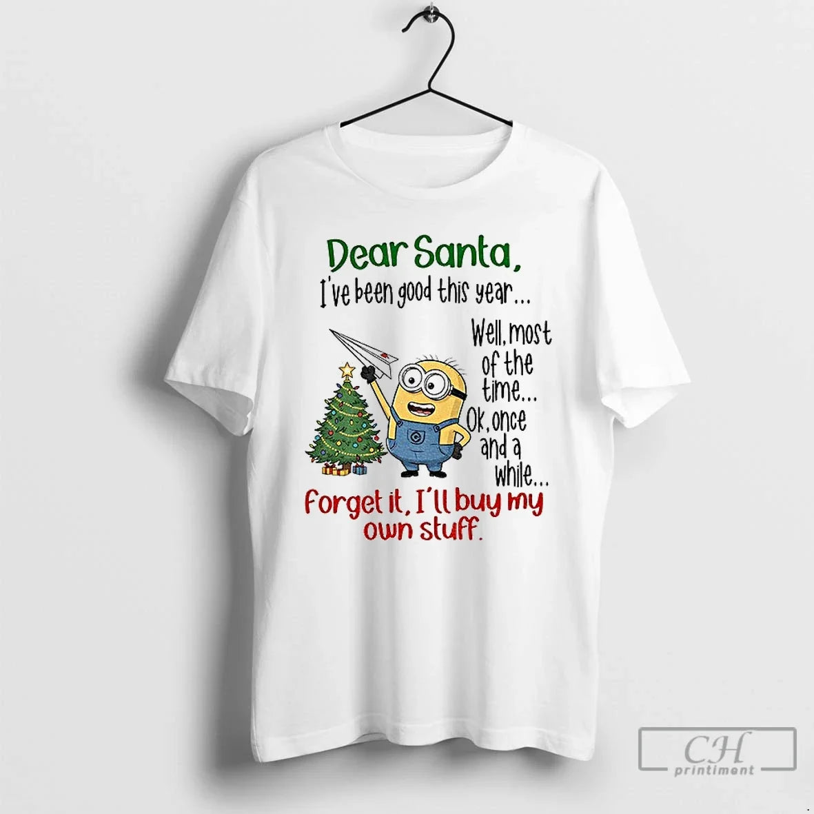 Classic Minion Tree Dear Santa Ive Been Good This Year Well Most T-Shirts, Hoodie, Sweatshirt - T-Shirt, Sweatshirt, Hoodie