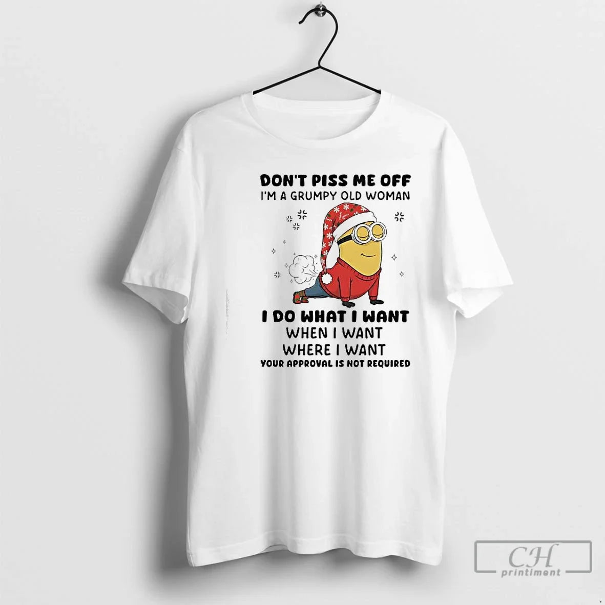 Classic Minion Dont Piss Me Off Im Grumpy Old Woman I Do What T-Shirts, Hoodie, Sweatshirt - T-Shirt, Sweatshirt, Hoodie