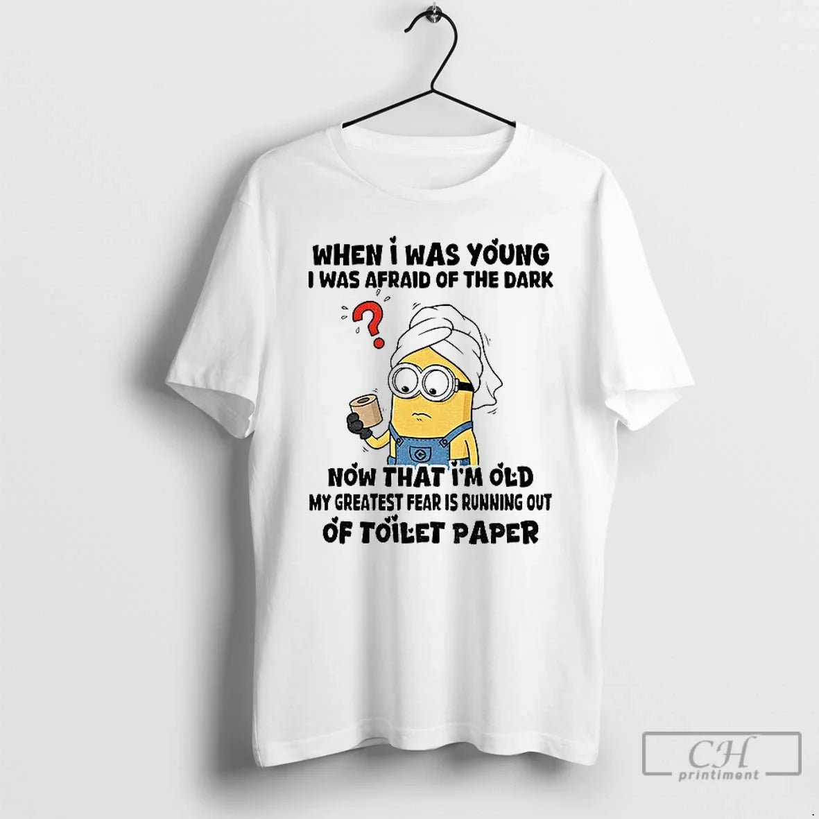 Classic Minion When I Was Young I Was Afraid Dark Now That Im T-Shirts, Hoodie, Sweatshirt - T-Shirt, Sweatshirt, Hoodie