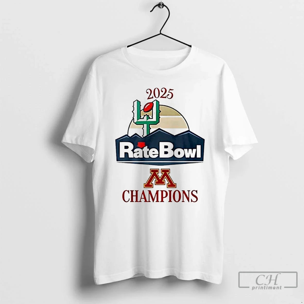 Classic Minnesota Golden Gophers 2025 Rate Bowl Champions T-Shirts, Hoodie, Sweatshirt - T-Shirt, Sweatshirt, Hoodie