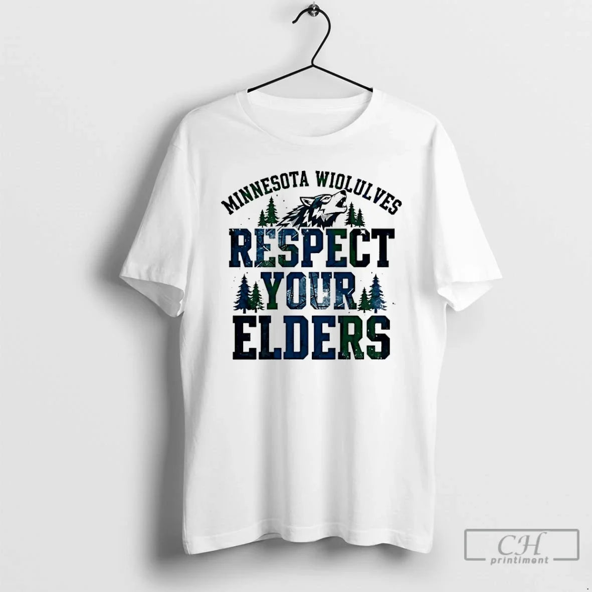 Classic Minnesota Timberwolves Respect Your Elders T-Shirts, Hoodie, Sweatshirt - T-Shirt, Sweatshirt, Hoodie