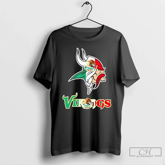 Classic Minnesota Vikings Football X Mexican Flag T-Shirts, Hoodie, Sweatshirt - T-Shirt, Sweatshirt, Hoodie