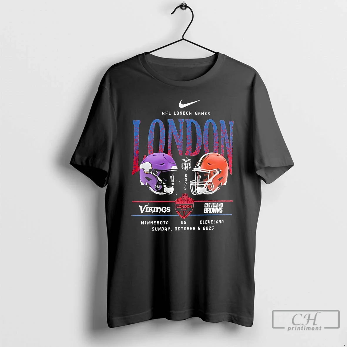 Classic Minnesota Vikings Vs Cleveland Browns 2025 International Games London T-Shirts, Hoodie, Sweatshirt - T-Shirt, Sweatshirt, Hoodie