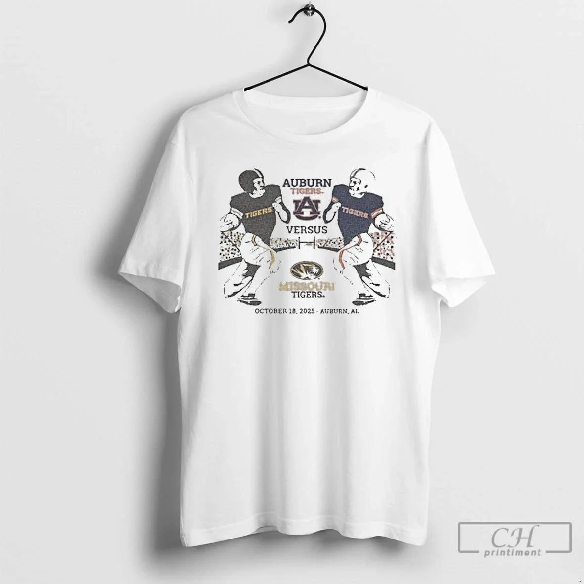 Classic Missouri Vs Auburn 2025 Gameday Matchup Helmet T-Shirts, Hoodie, Sweatshirt - T-Shirt, Sweatshirt, Hoodie
