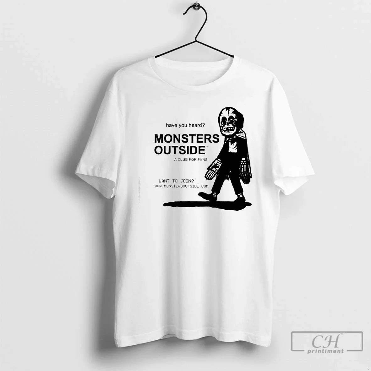 Classic Monsters Outside Club Fans Want Join T-Shirts, Hoodie, Sweatshirt - T-Shirt, Sweatshirt, Hoodie