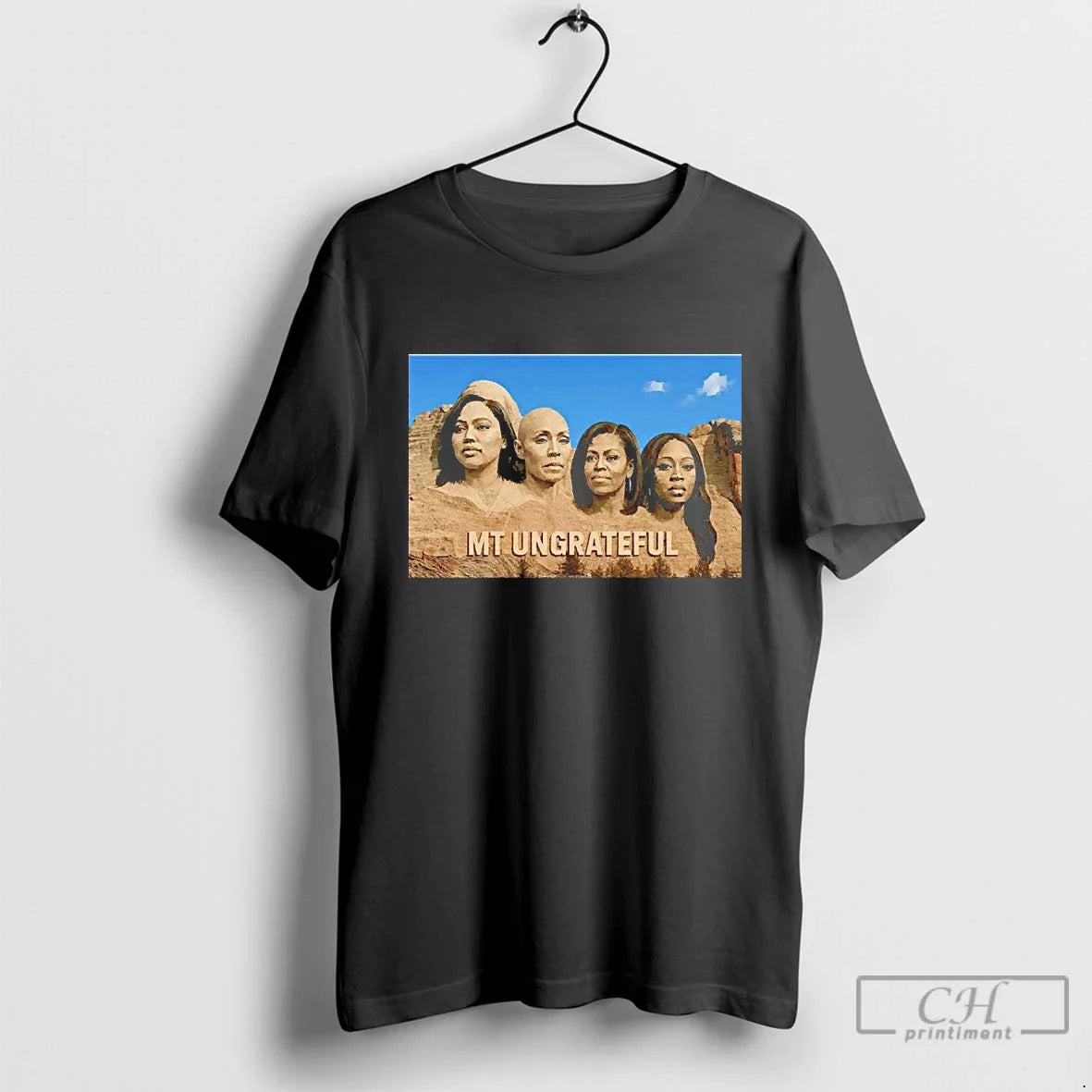 Classic Mt Ungrateful Mount Rushmore Kamala Harris Whoopi Goldberg Michelle Obama Sunny Hostin Blackshirt T-Shirts, Hoodie, Sweatshirt - T-Shirt, Sweatshirt, Hoodie