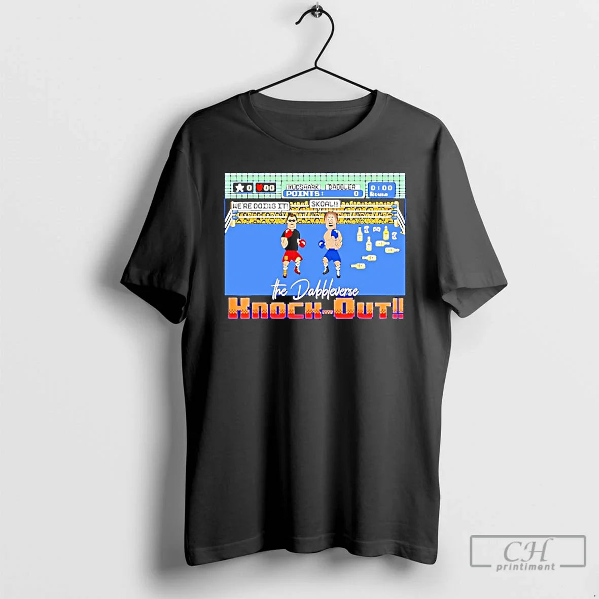 Classic Mudshark Vs Dabbler Dabbleverse Knock Out T-Shirts, Hoodie, Sweatshirt - T-Shirt, Sweatshirt, Hoodie
