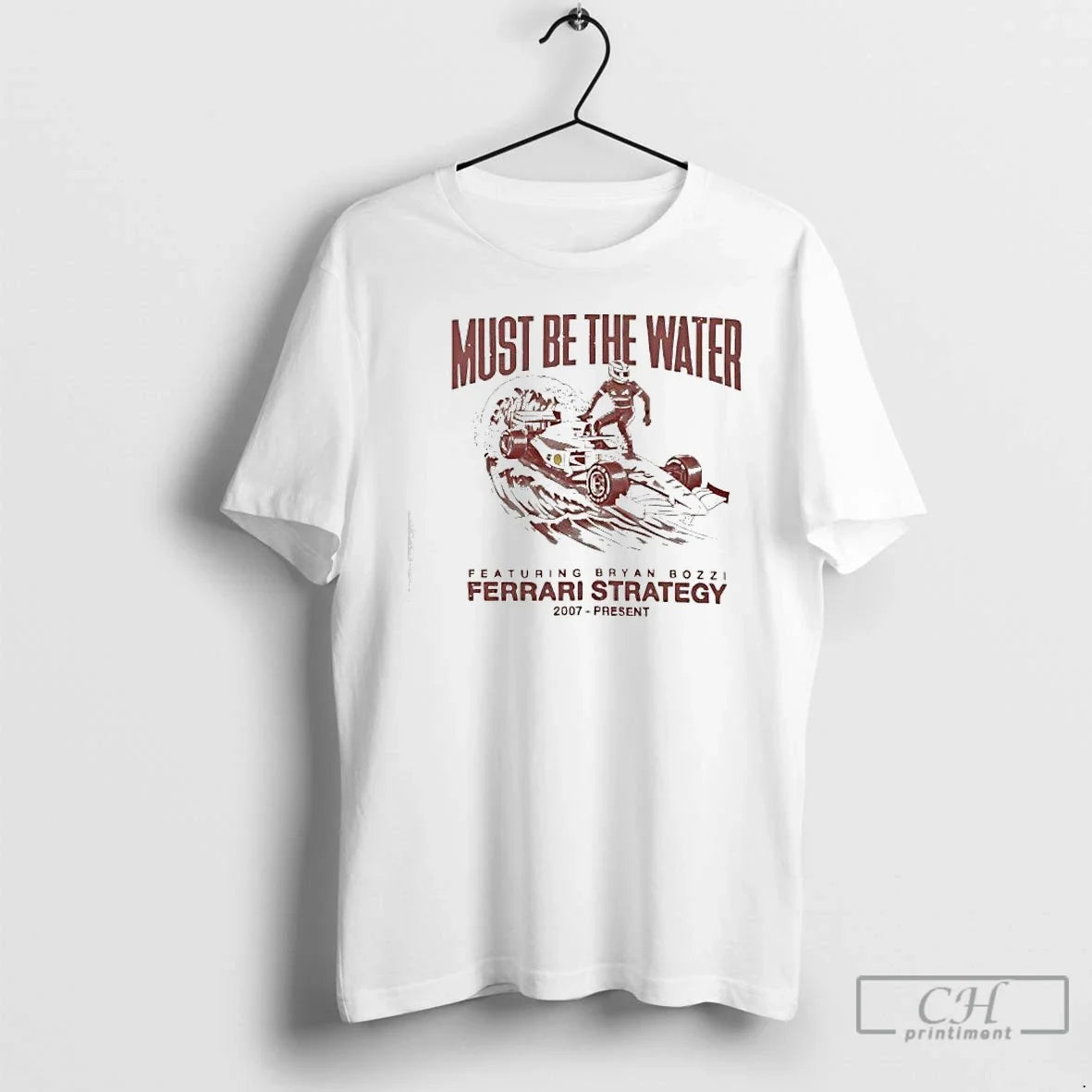 Classic Must Be Water Ferrari Strategy T-Shirts, Hoodie, Sweatshirt - T-Shirt, Sweatshirt, Hoodie