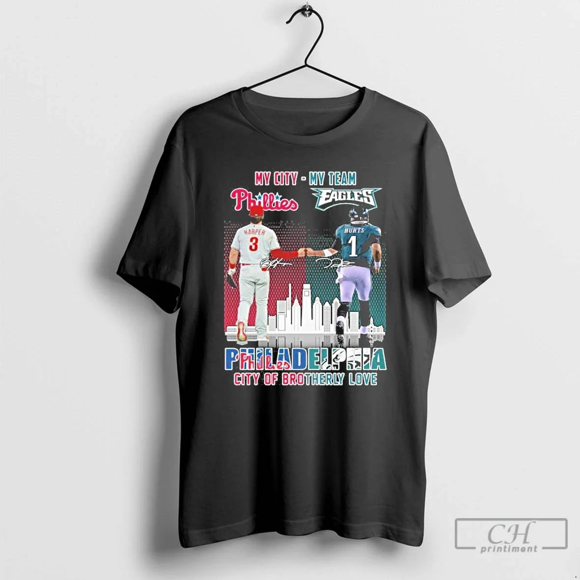 Classic My City My Team Philadelphia City Brotherly Love T-Shirts, Hoodie, Sweatshirt - T-Shirt, Sweatshirt, Hoodie