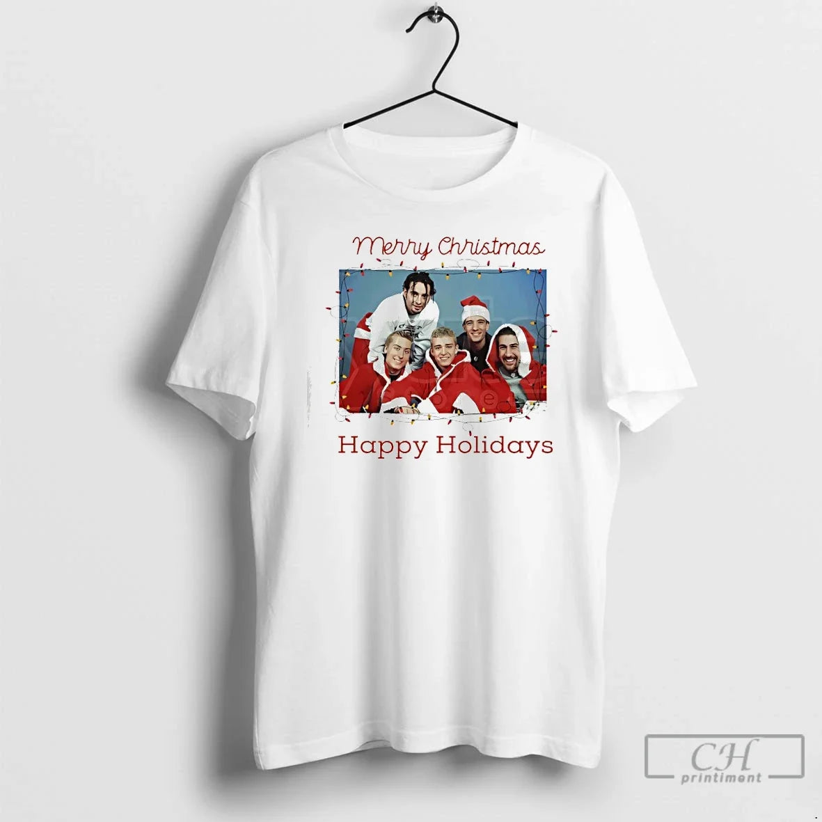 Classic Nsync Merry Happy Holidays Retro T-Shirts, Hoodie, Sweatshirt - T-Shirt, Sweatshirt, Hoodie