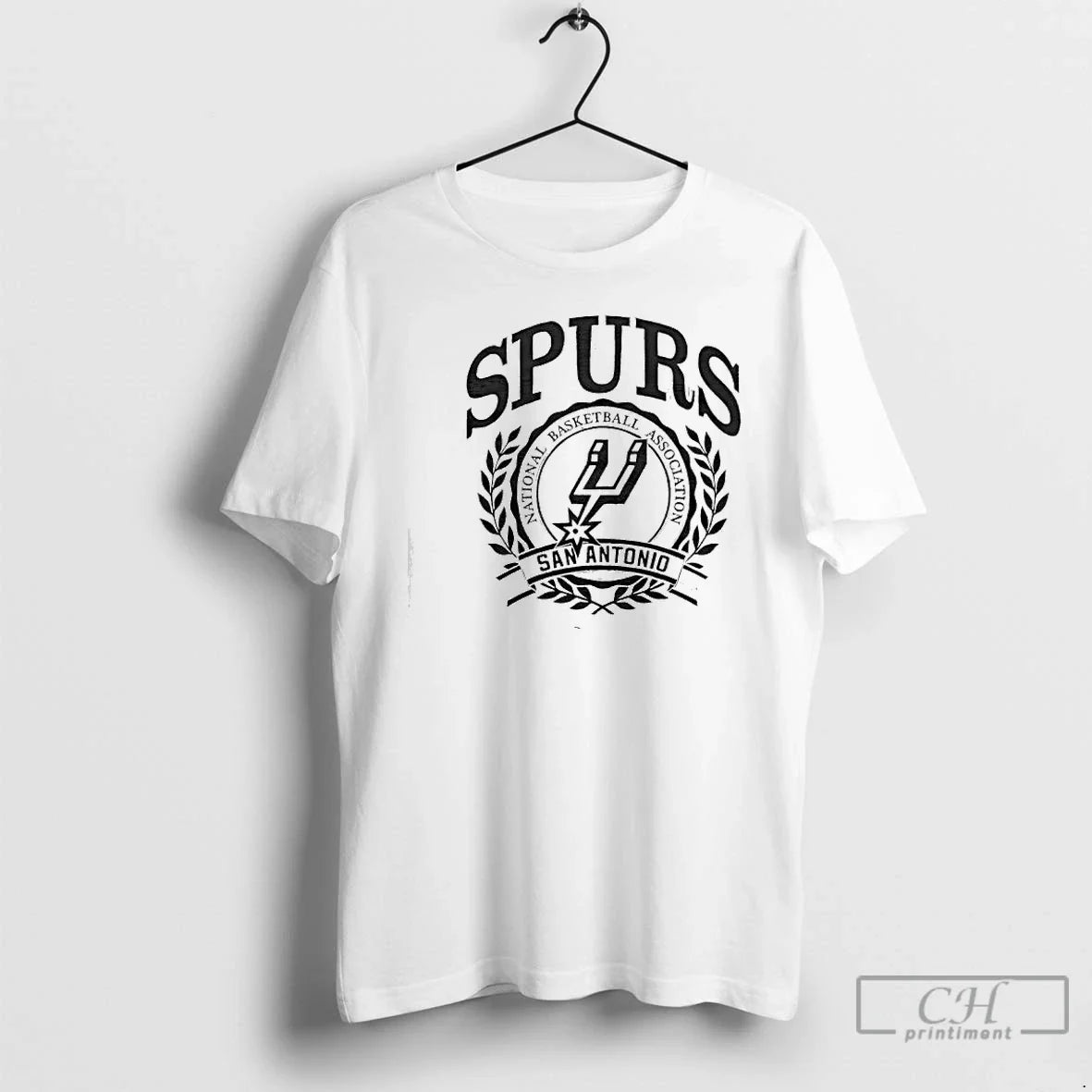 Classic Naional Basketball Association San Antonio Spurs Crest Logo T-Shirts, Hoodie, Sweatshirt - T-Shirt, Sweatshirt, Hoodie