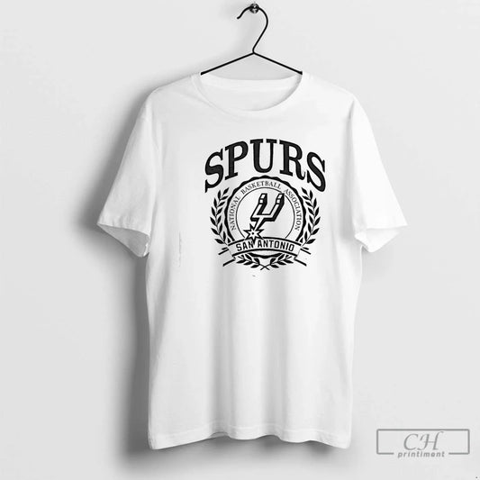 Classic Naional Basketball Association San Antonio Spurs Crest Logo T-Shirts, Hoodie, Sweatshirt - T-Shirt, Sweatshirt, Hoodie