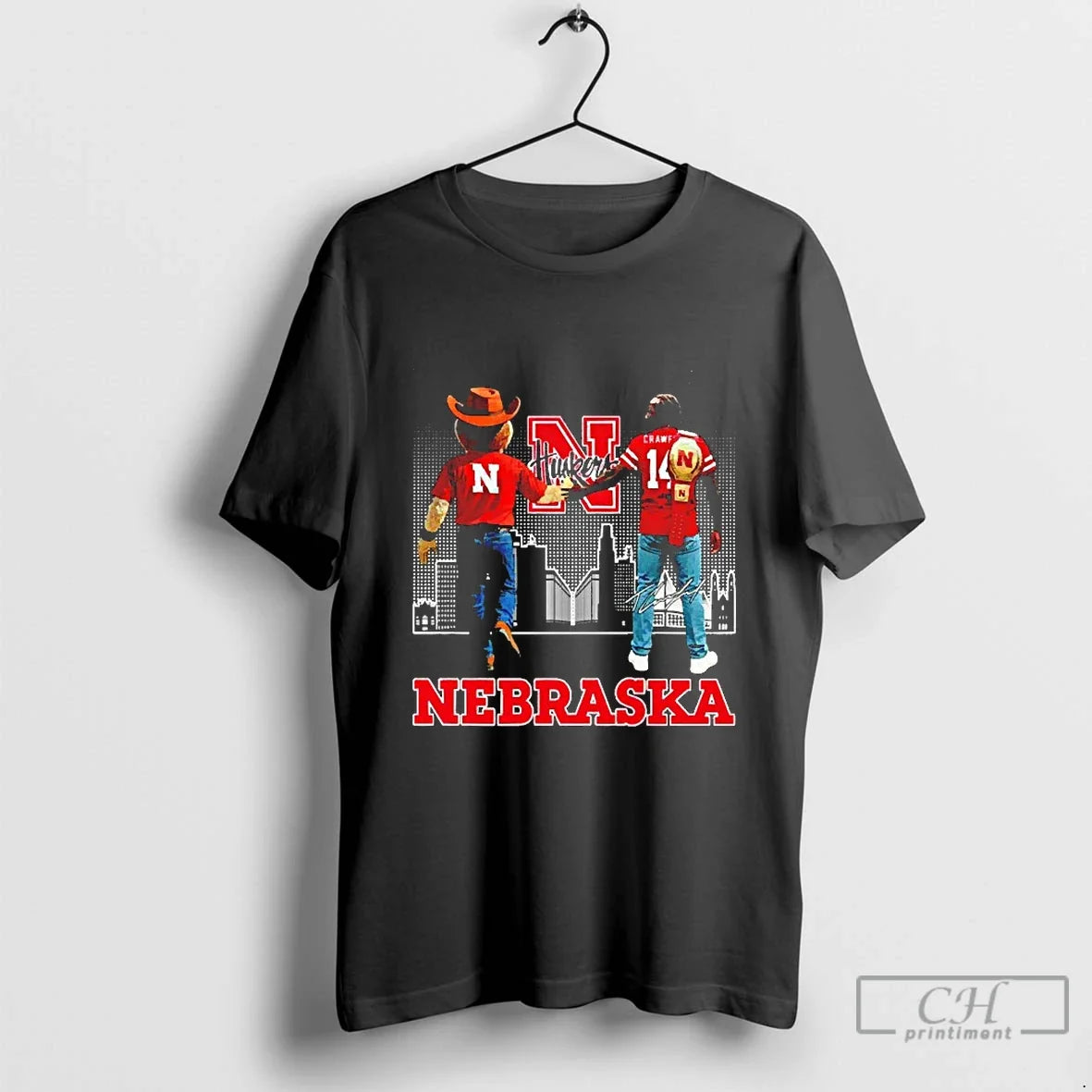 Classic Nebraska Huskers Mascot Terence Crawford Blackshirt T-Shirts, Hoodie, Sweatshirt - T-Shirt, Sweatshirt, Hoodie