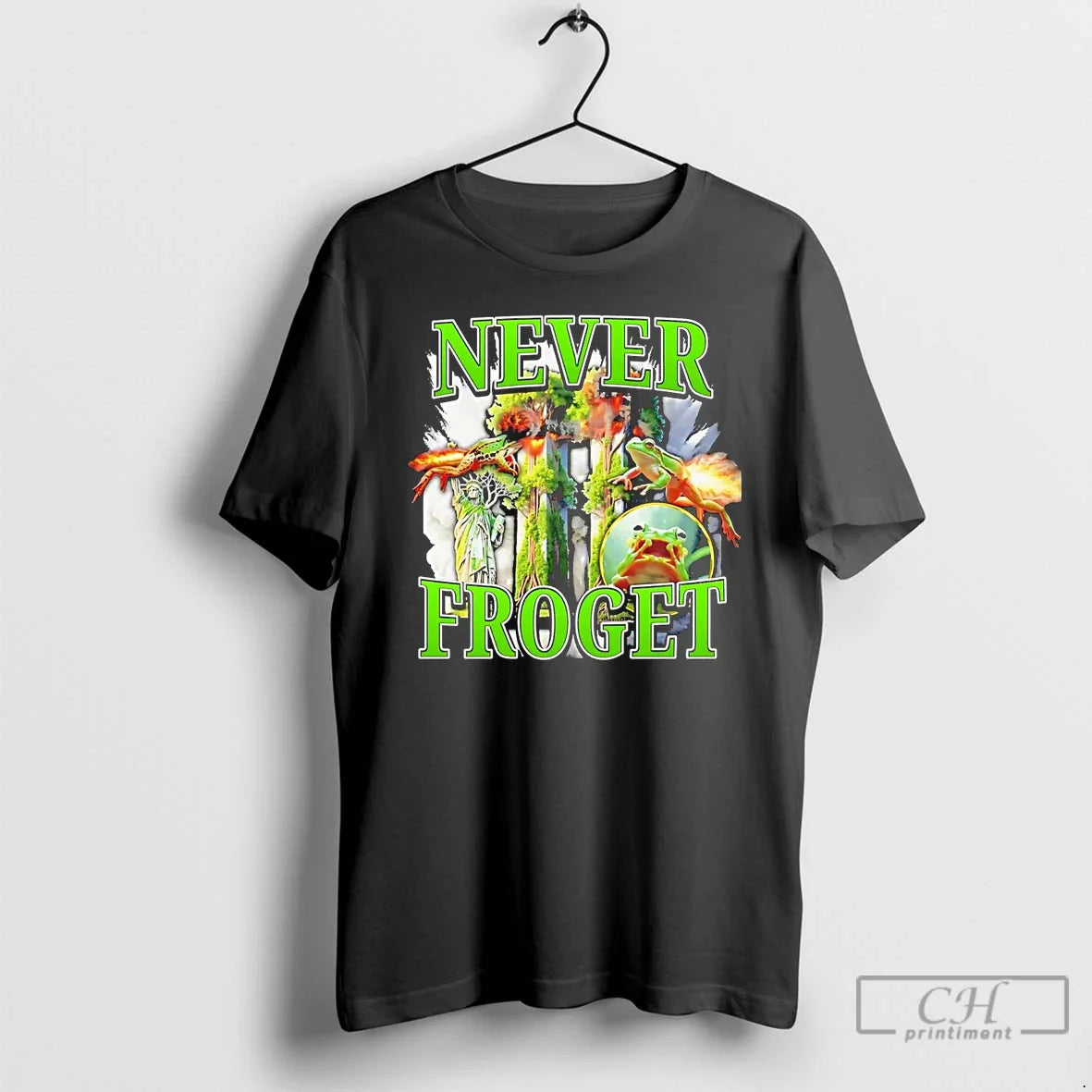 Classic Never Froget Frog Forest T-Shirts, Hoodie, Sweatshirt - T-Shirt, Sweatshirt, Hoodie