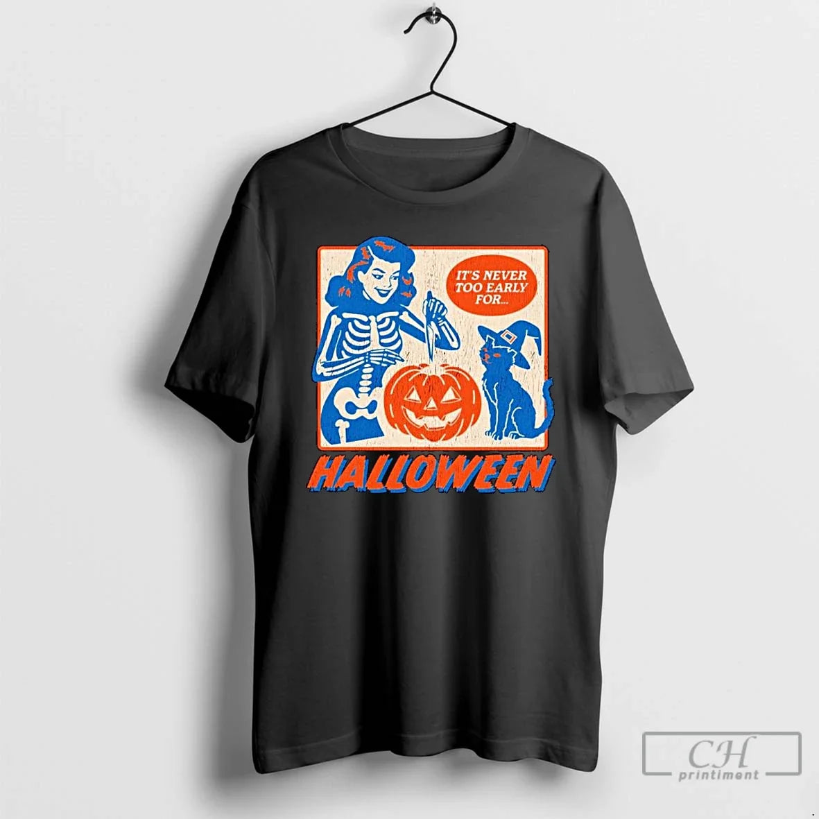 Classic Never Too Early Halloween Ornaments T-Shirts, Hoodie, Sweatshirt - T-Shirt, Sweatshirt, Hoodie