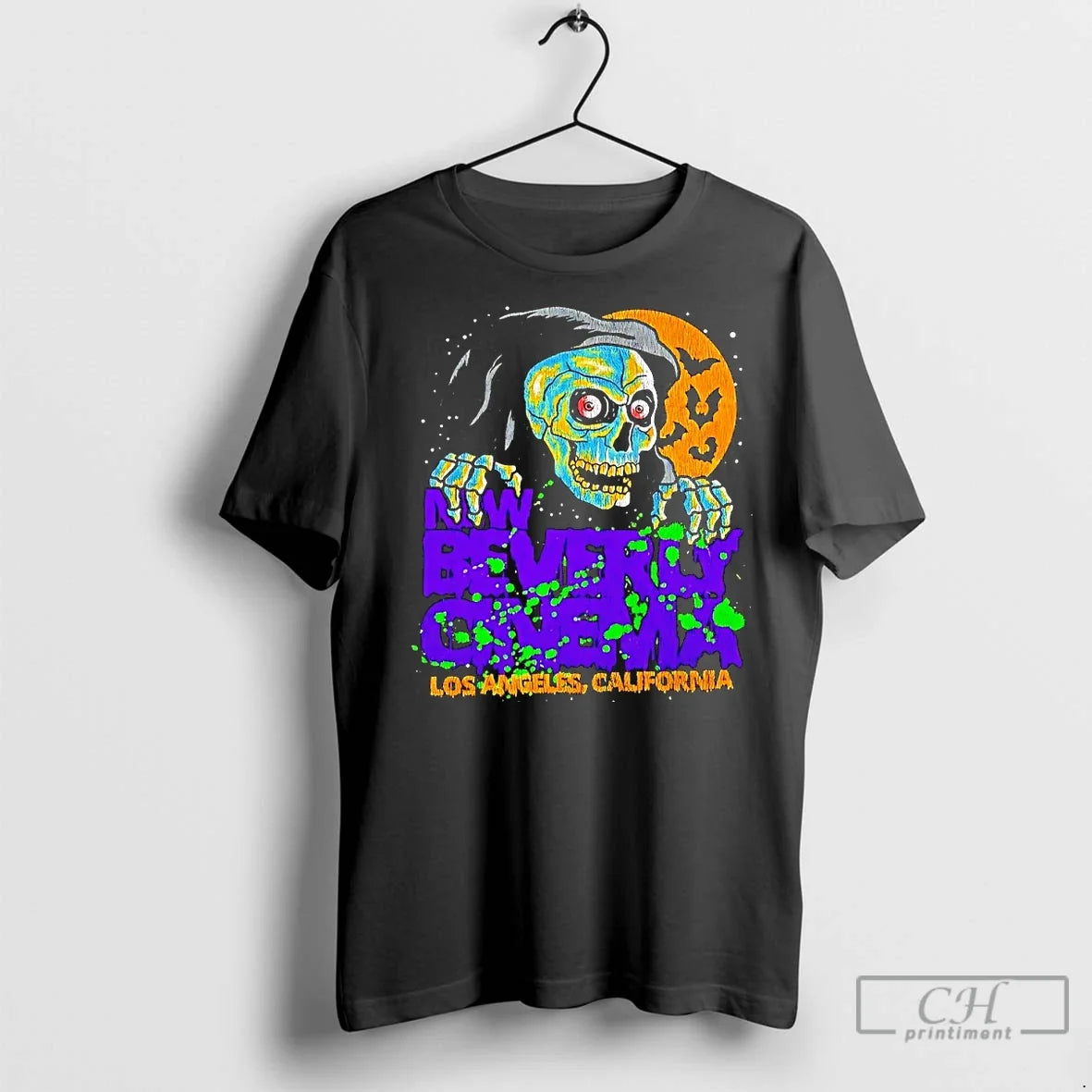 Classic New Beverly Cinema Los Angeles California Skeleton T-Shirts, Hoodie, Sweatshirt - T-Shirt, Sweatshirt, Hoodie