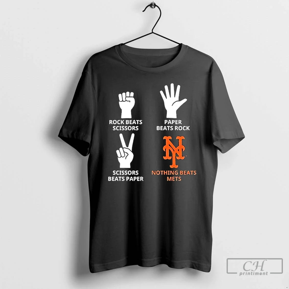 Classic New York Mets Nothing Beats Rock Beats Scissors Paper Beats Rock Scissors Beats Paper T-Shirts, Hoodie, Sweatshirt - T-Shirt, Sweatshirt, Hoodie