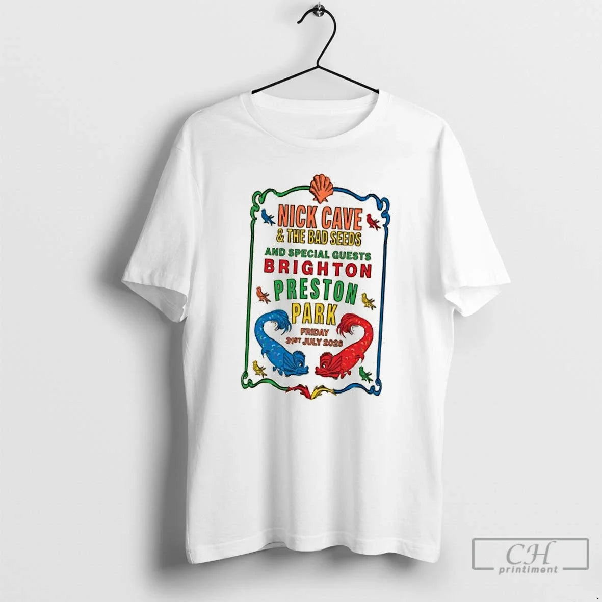 Classic Nick Cave Bad Seeds Preston Park Brighton 31 July 2026 Concert T-Shirts, Hoodie, Sweatshirt - T-Shirt, Sweatshirt, Hoodie