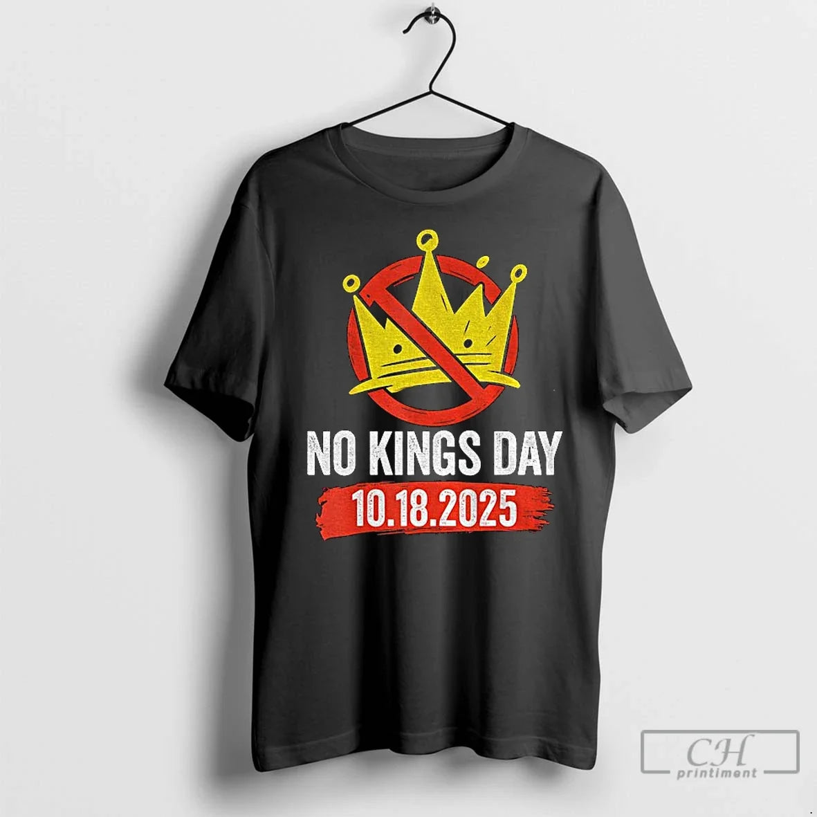 Classic No Kings America 10 18 2025 Political T-Shirts, Hoodie, Sweatshirt - T-Shirt, Sweatshirt, Hoodie
