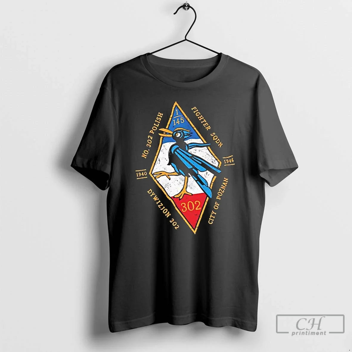 Classic No 302 City Poznan Polish Fighter Squadron T-Shirts, Hoodie, Sweatshirt - T-Shirt, Sweatshirt, Hoodie