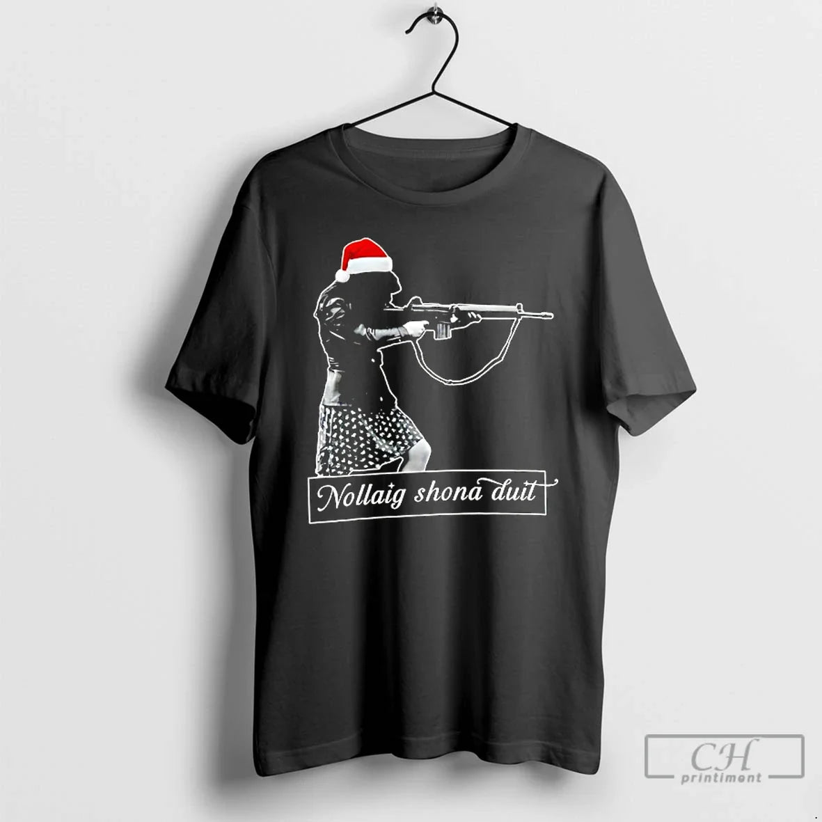Classic Nollaig Shona Duit Santa T-Shirts, Hoodie, Sweatshirt - T-Shirt, Sweatshirt, Hoodie
