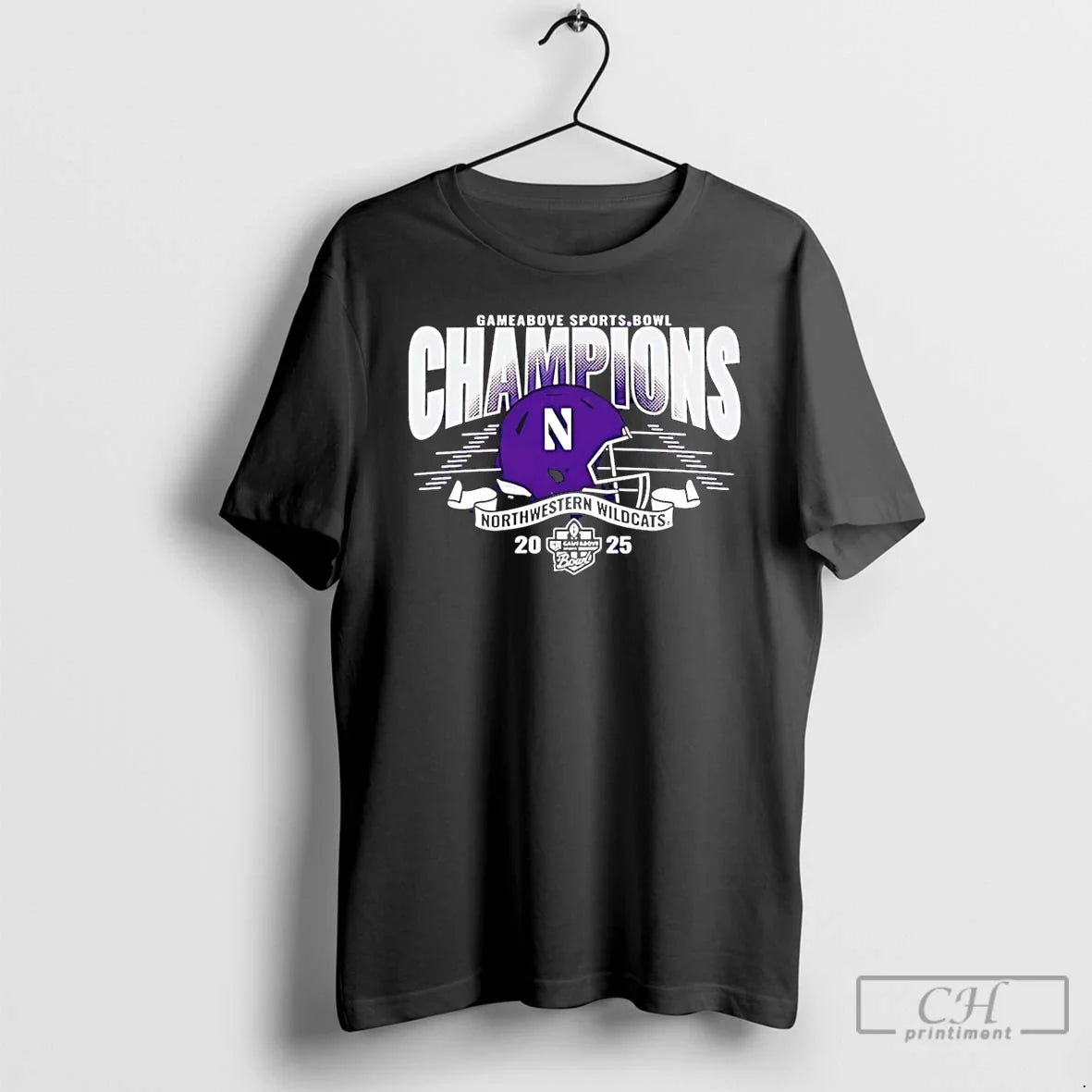Classic Northwestern Wildcats 2025 Game Above Sports Bowl Football Champions T-Shirts, Hoodie, Sweatshirt - T-Shirt, Sweatshirt, Hoodie
