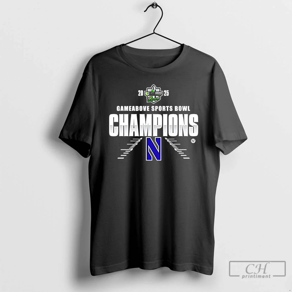 Classic Northwestern Wildcats Game Above Sports Bowl Champions 2025 Locker Room T-Shirts, Hoodie, Sweatshirt - T-Shirt, Sweatshirt, Hoodie