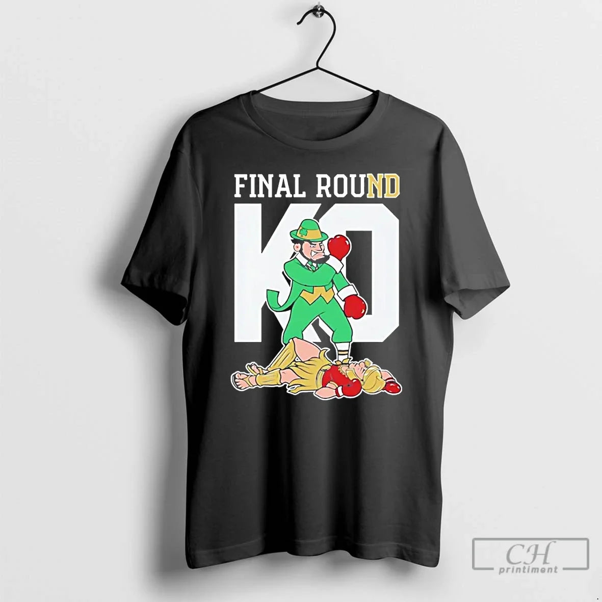 Classic Notre Dame Fighting Irish Final Round Ko Knockout T-Shirts, Hoodie, Sweatshirt - T-Shirt, Sweatshirt, Hoodie
