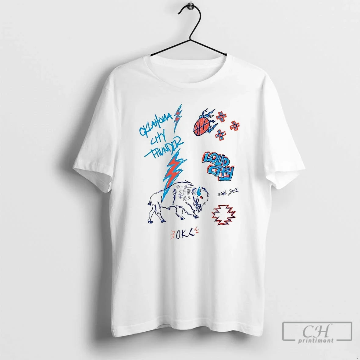 Classic Oklahoma City Thunder Loud Ciyy 2028 T-Shirts, Hoodie, Sweatshirt - T-Shirt, Sweatshirt, Hoodie