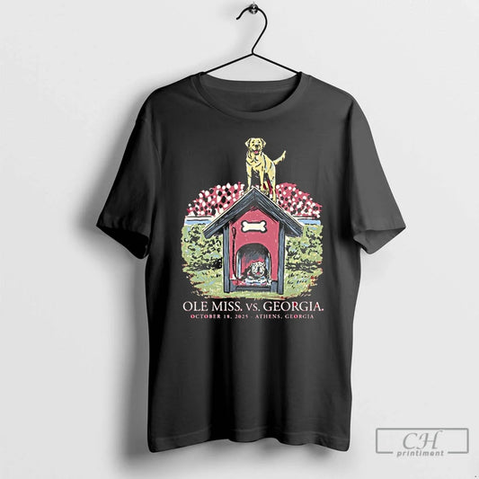 Classic Ole Miss Vs Georgia Game Day 2025 October 18 T-Shirts, Hoodie, Sweatshirt - T-Shirt, Sweatshirt, Hoodie