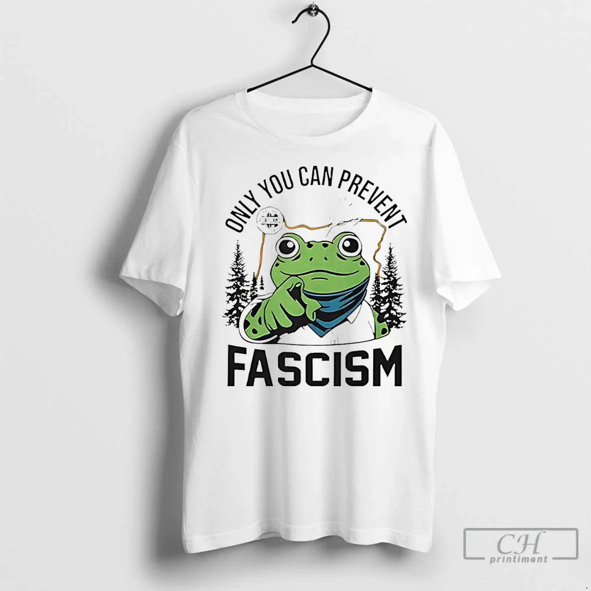Classic Only You Can Prevent Fascism Portland Frog T-Shirts, Hoodie, Sweatshirt - T-Shirt, Sweatshirt, Hoodie