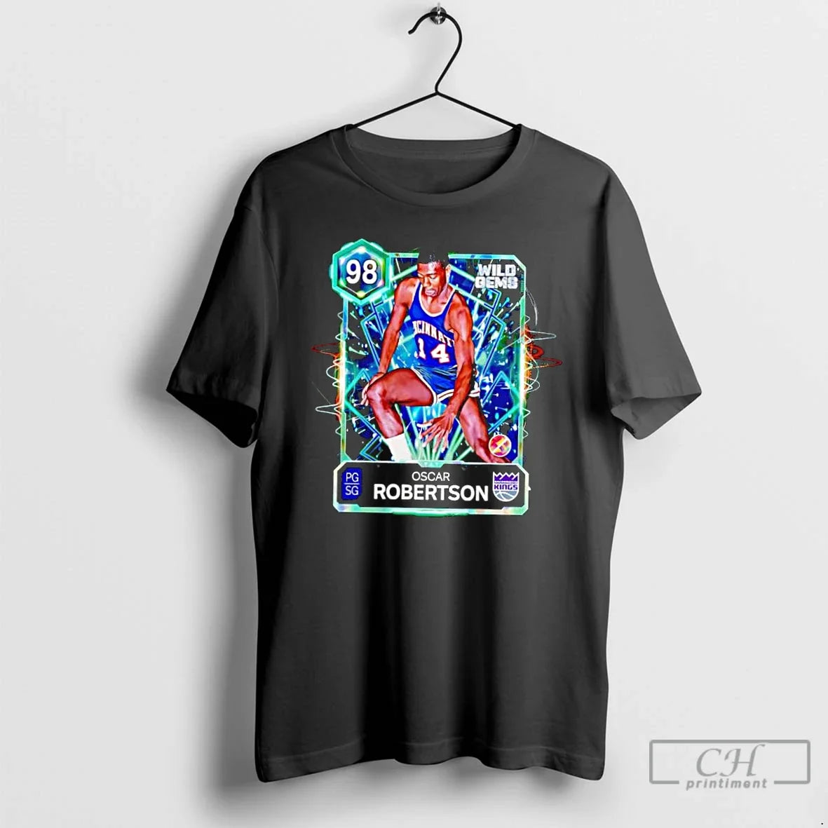 Classic Oscar Robertson Nba 2k Myteam Wild Gems 98 T-Shirts, Hoodie, Sweatshirt - T-Shirt, Sweatshirt, Hoodie