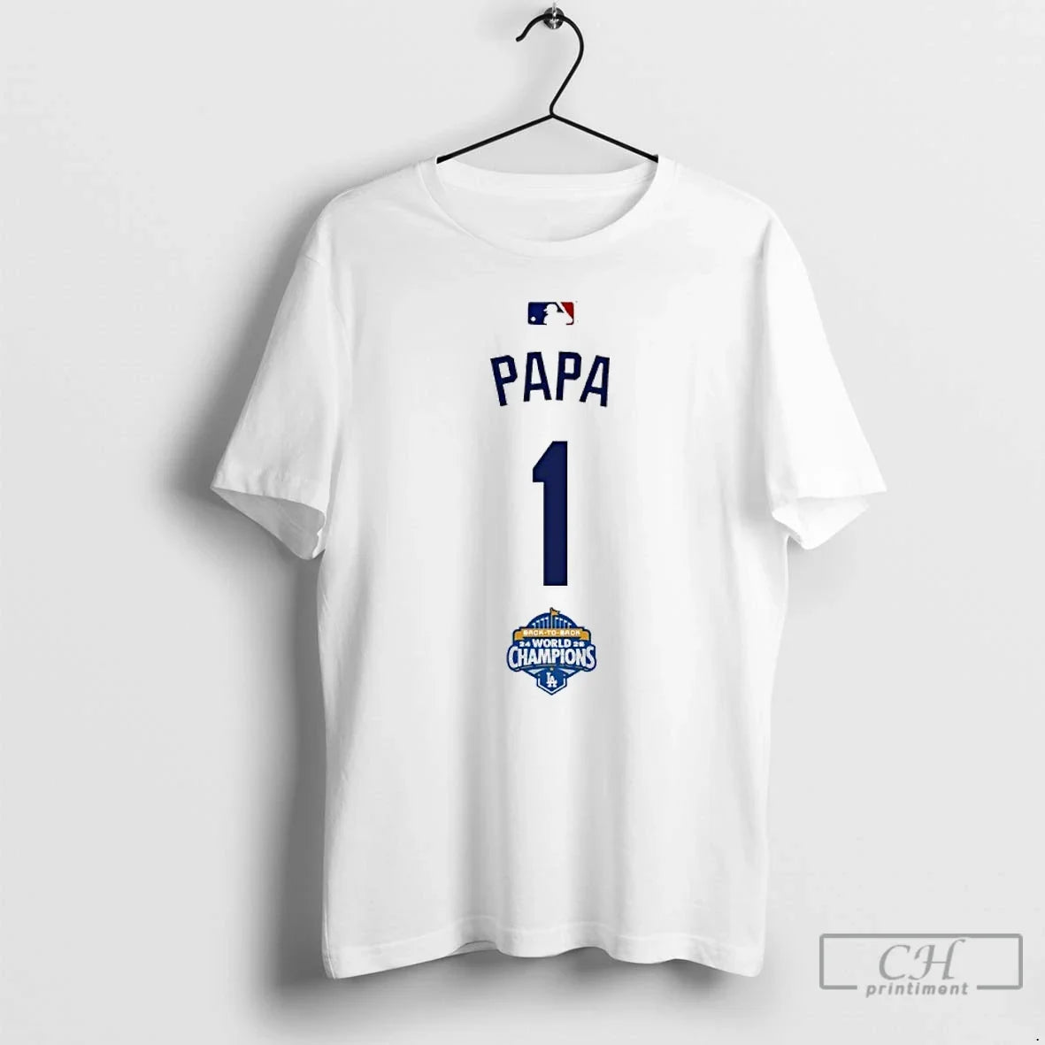 Classic Papa 1 Back Back Champs World Champions T-Shirts, Hoodie, Sweatshirt - T-Shirt, Sweatshirt, Hoodie