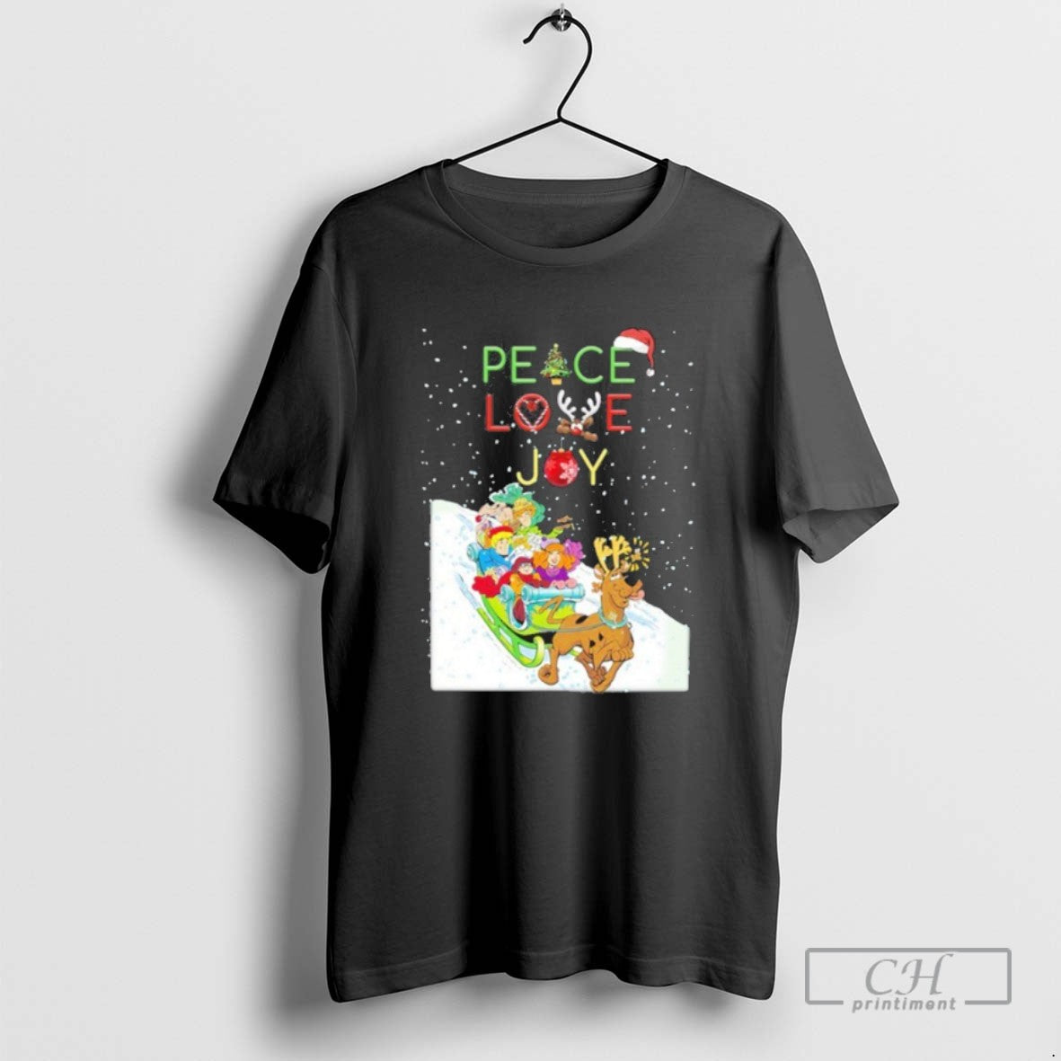 Classic Peace Love Joy Scooby Doo T-Shirts, Hoodie, Sweatshirt - T-Shirt, Sweatshirt, Hoodie