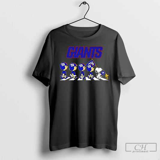 Classic Peanuts X New York Giants Football Flag Walking T-Shirts, Hoodie, Sweatshirt - T-Shirt, Sweatshirt, Hoodie