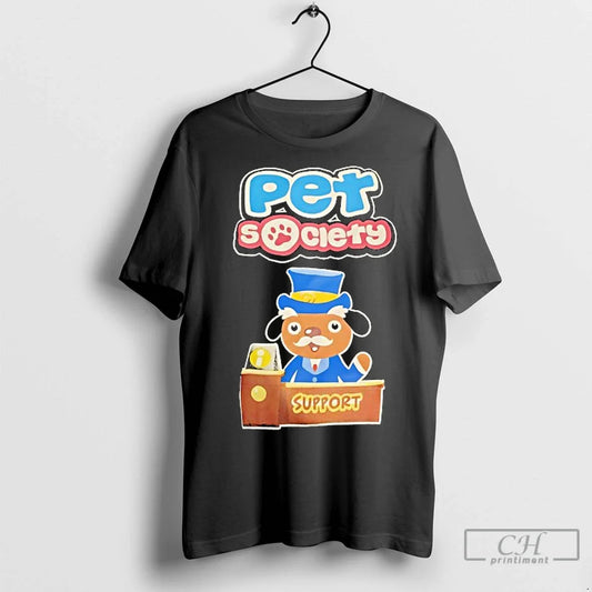 Classic Pet Society Support Cartoon T-Shirts, Hoodie, Sweatshirt - T-Shirt, Sweatshirt, Hoodie