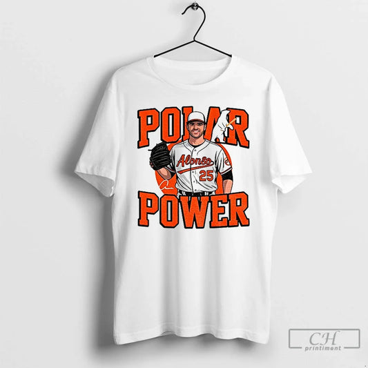 Classic Pete Alonso Polar Bear Power Baltimore Orioles Baseball T-Shirts, Hoodie, Sweatshirt - T-Shirt, Sweatshirt, Hoodie